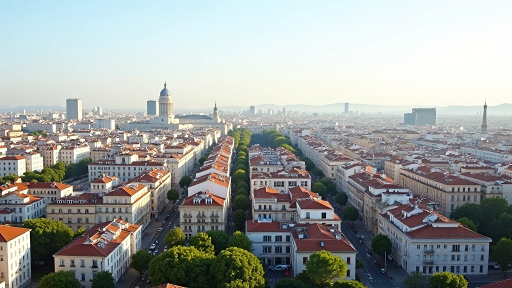 Vue aérienne des trois villes majeures françaises avec paysages urbains contrastés